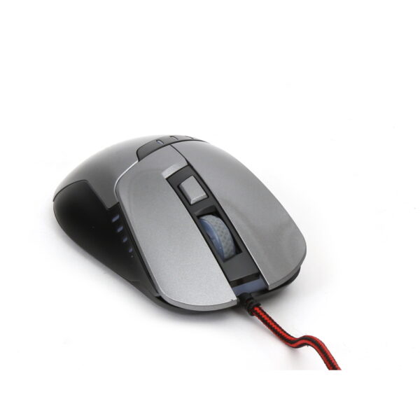 OM0270GR- MOUSE OMEGA VARR OM-270 GAMING 1200-1600-2400-3200DPI GREY